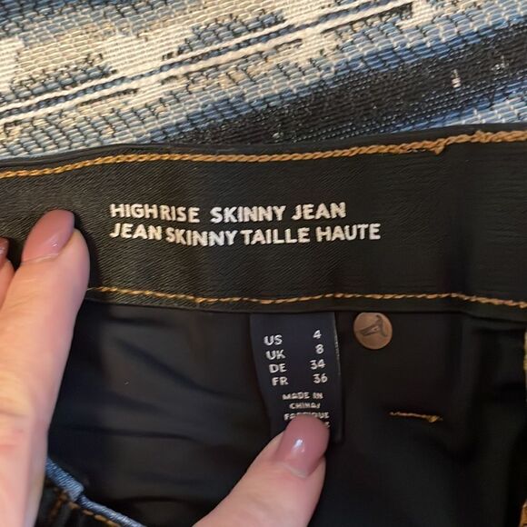 LAND’S END high rise, skinny jean size 4 - Picture 5 of 8